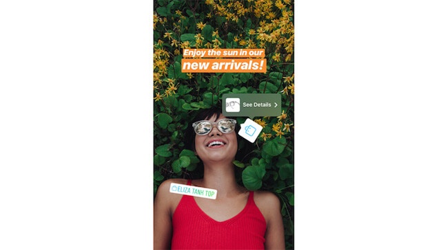 instagram shopping sticker