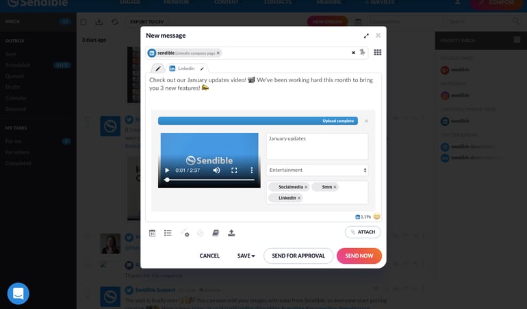 Native Video for LinkedIn Company Pages