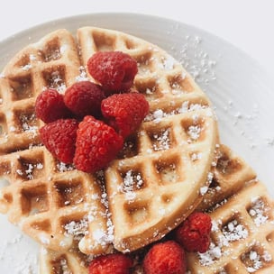 celebrate national waffle day - photo by Izabelle Acheson via unsplash