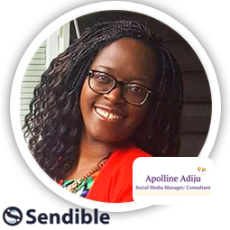 Apolline Adiju shares her opinion on social media marketing