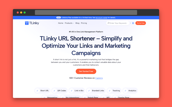 url-shortener-tlinky